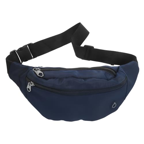 Happyyami Hüfttasche Für Damen Und Herren Verstellbare Sport Bauchtasche Mit Mehreren Fächern Leicht Und Kompakt Für Joggen Wandern Radfahren Und Reisen Und Strapazierfähig von Happyyami