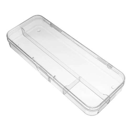 Happyyami Transparente Bleistiftbox Großer Organizer Für Malstifte Stapelbare Aufbewahrungslösung Aus Kunststoff Mit Praktischem Deckel Leicht Und Langlebig Für Schule Und Büro von Happyyami