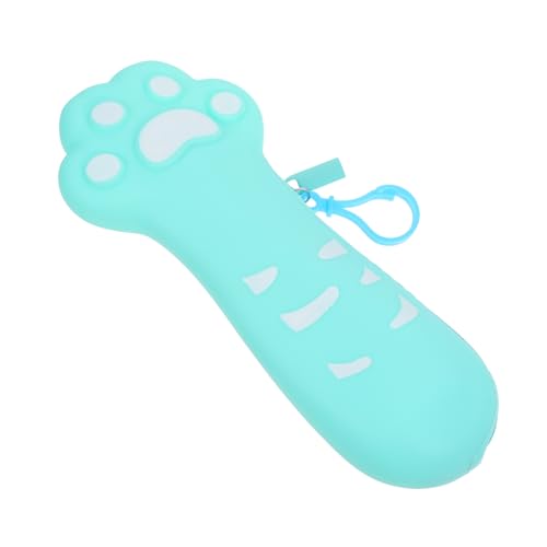 Happyyami Silikon Federmäppchen Mit Katzenpfote-Design Bleistiftwerkzeug Organizer Praktisch Und Leicht Für Schule Reisen Und Täglichen Gebrauch von Happyyami