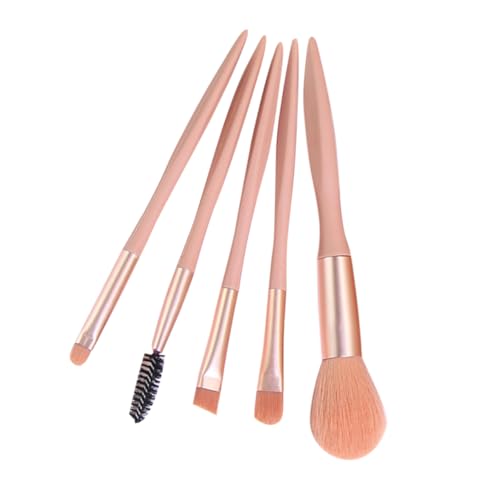 Happyyami 5stücke Teiliges Make-up Pinselset Tragbare Kosmetikbürsten Für Lose Puder Und Lidschatten Für Empfindliche Und Präzises Auftragen Für Anfänger Und von Happyyami