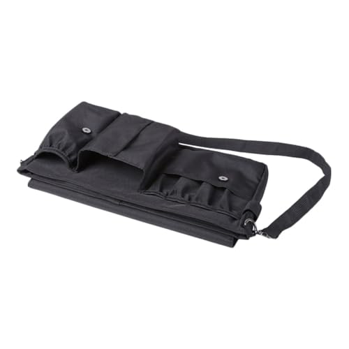 Happyyami Kosmetiktasche Mit Gürtel Tragbarer Makeup Pinsel Organizer Aus Robustem Canvas Für Unterwegs Praktische Aufbewahrung Für Kosmetik Und Beauty Tools Für Damen von Happyyami