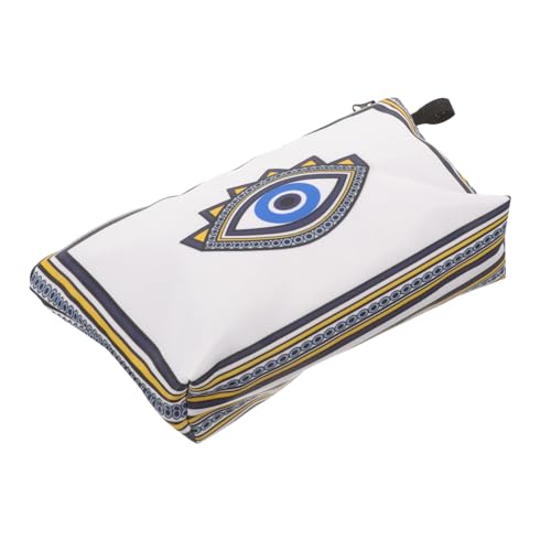Happyyami Evil Eye Kosmetiktasche Für Damen Praktische Reisetasche Mit Reißverschluss Für Make-up Toilettenartikel Schmuck Robust Für Unterwegs von Happyyami