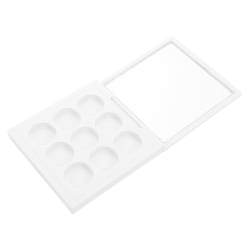 Happyyami Leere Lidschattenpalette Mit Fächern Ersatz-pfannenetui Für Lidschatten Textmarker Diy-kosmetik-organizer Für Reisen Und Partys von Happyyami