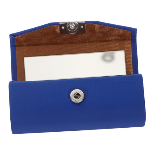 Happyyami Lippenstift Aufbewahrungsetui Mit Spiegel Tragbarer Einzelhalter Für Lippenstift Und Lipgloss Stylische Pu-lippenstiftbox Damen Und Unterwegs von Happyyami