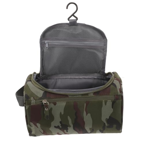 Happyyami Make-up-Tasche Für Damen Reise-Make-up-Tasche Aus Nylon Make-up-Organizer-Tasche Kulturbeutel Für Damen Kosmetiktasche Mit Hartschale Für Haltbarkeit von Happyyami