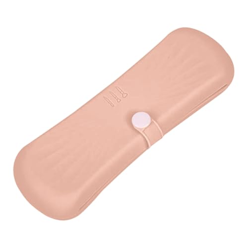 Happyyami Reise Make-up-pinselhalter Silikon-pinselhalter Kosmetiktasche Reisetasche Make-up-Organizer Pinsel-aufbewahrungshalter Kosmetikbox Reisezubehör von Happyyami