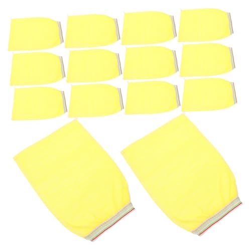 Happyyami Reisefreundliche Badetuchhandschuhe - 25 Stück Peelinghandschuhe Mit Schrubber Badehandschuhe Für Frauen Sanft & von Happyyami