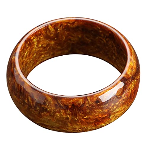 Happyyami Retro Chinesischen Armband Harz Kunststoff Chinesische Feng Shui Armband Erklärung Armreif Frauen Schmuck Für Party Urlaub von Happyyami