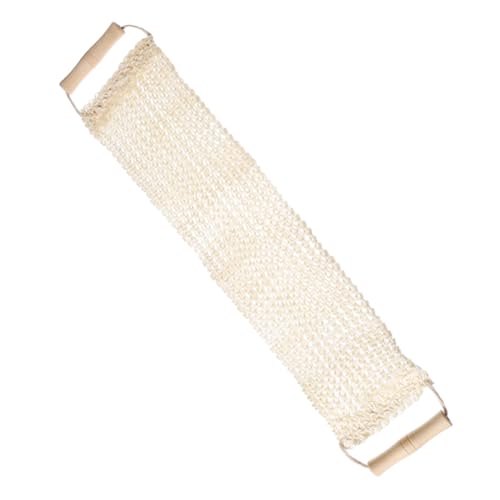 Happyyami Rückenschrubber Peelingtuch Für Dusche Doppelseitiges Badetuch Leicht Und Faltbar Hautfreundliches Material Für Rückenpeeling von Happyyami