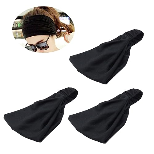 Happyyami 3stücke Yoga-stirnband Rutschfest Elastisches Sport-haarband Für Frauen Atmungsaktiv Und Schweißabsorbierend Dehnbares Stirnband Geeignet Für Training Und Yoga Schwarz Happyyami 3stücke Yoga-stirnband Rutschfest Elastisches Sport-haarband Für Frauen Atmungsaktiv Und Schweißabsorbierend Dehnbares Stirnband Geeignet Für Training Und Yoga Schwarz von Happyyami