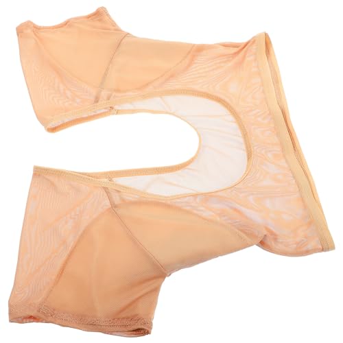 Happyyami Achselschweißweste Mesh-löchern Damen Schweißfest Atmungsaktive Achselschweißweste Für Mädchen Joggen Yoga Laufen Tanzen Kurzärmlig Bequem Tragen von Happyyami