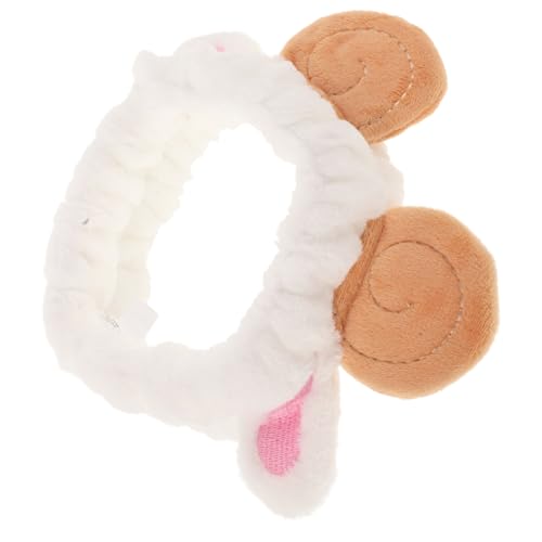 Happyyami Cartoon Haarband Für Damen Elastisches Make-up Und Wasch-stirnband Mit Niedlichem Schafsohren-design Für Gesichtsreinigung Und Spa-anwendungen Happyyami Cartoon Haarband Für Damen Elastisches Make-up Und Wasch-stirnband Mit Niedlichem Schafsohren-design Für Gesichtsreinigung Und Spa-anwendungen von Happyyami