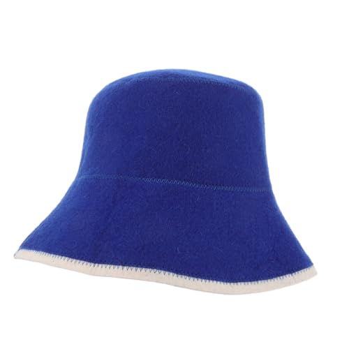Happyyami Felt Wool Sauna Hat Für Und Dicke Saugfähige Badekappe Natürlicher Wolle Russisches Design Für Sauna Und Dampfbad Schützend Und Komfortabel von Happyyami