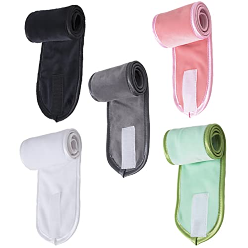 Happyyami 5stücke Teiliges Elastische Haargummis Für Anpassbare Kopfband Für Hautpflege Atmungsaktiv Und Zu Haaren Verschiedenen Farben Erhältlich Happyyami 5stücke Teiliges Elastische Haargummis Für Anpassbare Kopfband Für Hautpflege Atmungsaktiv Und Zu Haaren Verschiedenen Farben Erhältlich von Happyyami