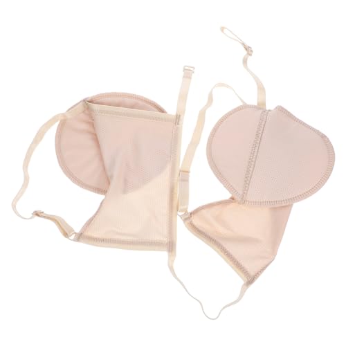 Happyyami Waschbare Achselschweißpads Unsichtbar Saugfähig für Damen und Herren Schweißschutz Wiederverwendbar von Happyyami