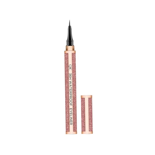 Happyyami Flüssiger Schwarzer Eyeliner Wasserfester Eyeliner-stift Schnell Trocknend Make-up-tool Für Augen Pigmentflecken Einfach Zu Reinigen von Happyyami