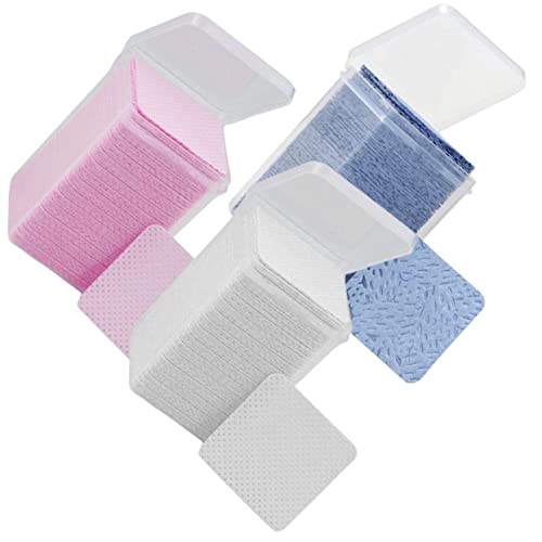 Happyyami Wimpernkleber Wischer Tücher Vliesstoff Kleber Entferner Pads Für Flaschen Reinigung Salon Und Individuelle Anwendung von Happyyami