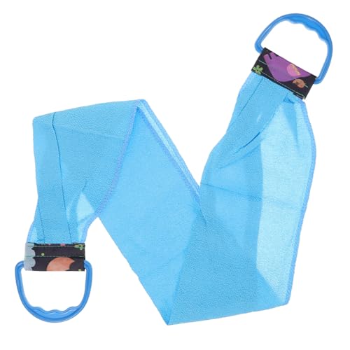 Happyyami Rückenschrubber Zum Duschen Peeling-körpertuch Bade-rückenschrubber Körperpeelingtuch Duschschrubber Mit Griffen Waschlappen Für Rücken Badetücher Zum Peeling Peeling-duschtuch von Happyyami