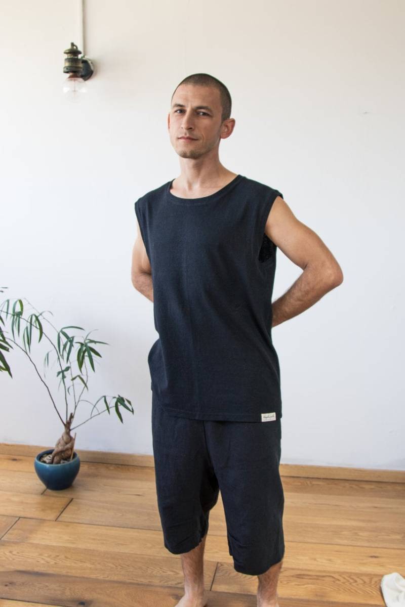 Hanf Tank Top | Bio-Unisex-Shirt Nachhaltige Kleidung Von Haptic Path von HapticPath