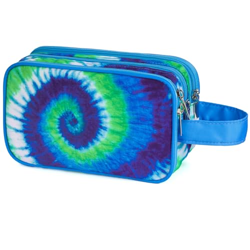 Vipdeal Kinder-Kulturbeutel für Mädchen und Jungen, Blue-Tie Dye von Vipdeal