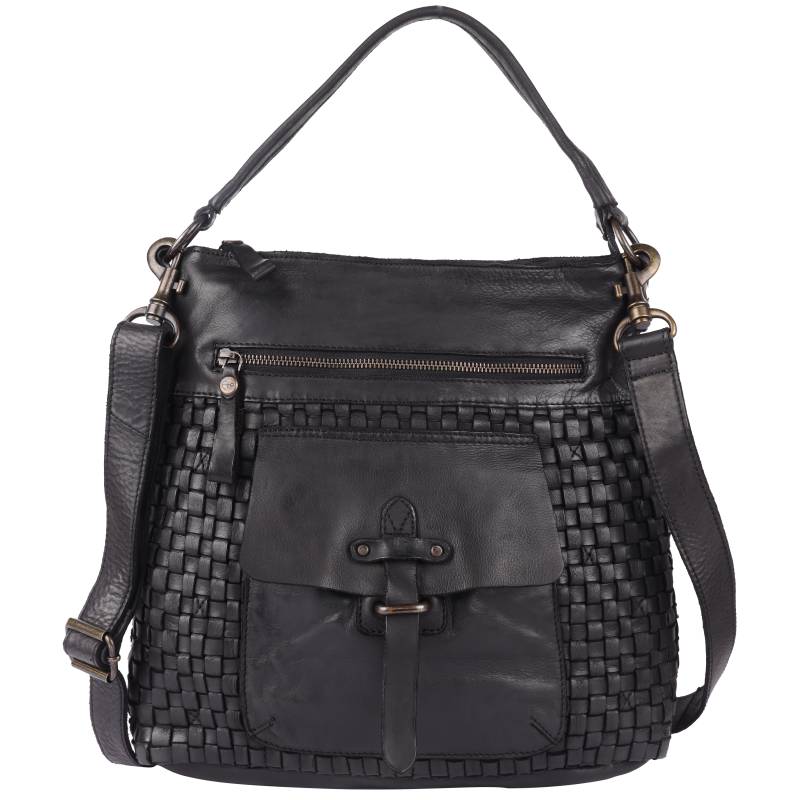 HARBOUR 2nd Handtasche "Iris" Damen Umhängetasche, Schultertasche, Tragetasche in Flechtoptik von Harbour 2nd