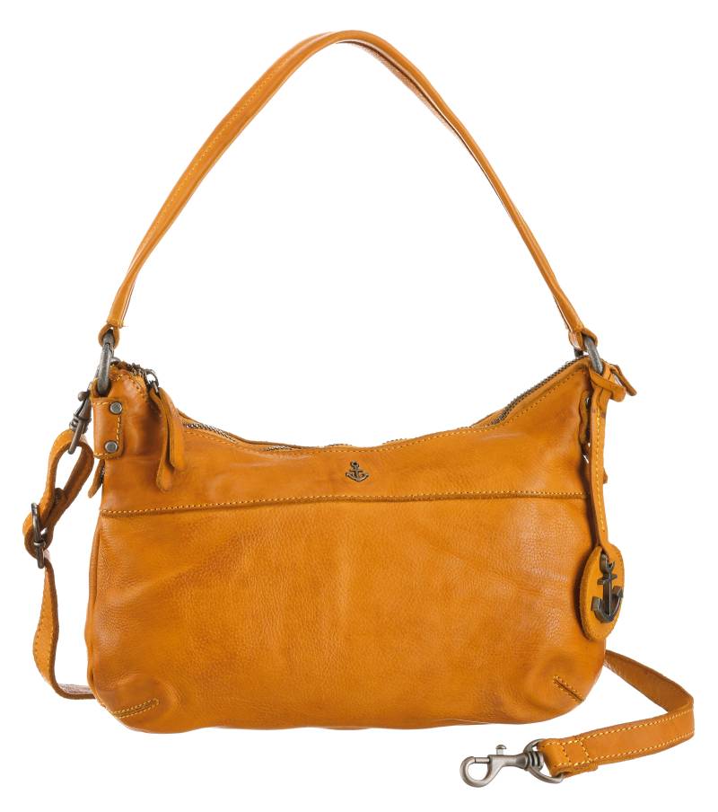HARBOUR 2nd Schultertasche "Mara" mit typischen Marken-Anker-Label und Schmuckanhänger von Harbour 2nd