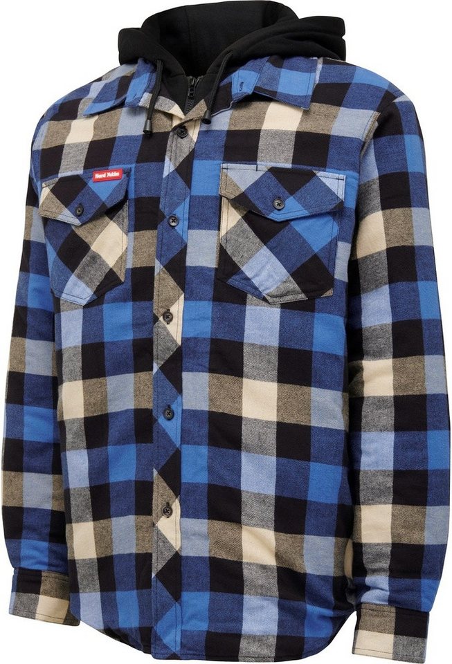 Hard Yakka Kurzjacke Quilted Flannel Shacket Hard Yakka Kurzjacke Quilted Flannel Shacket von Hard Yakka
