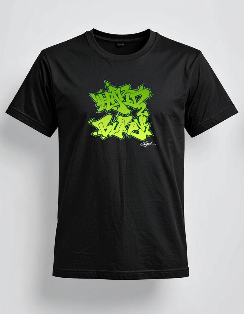Hard 2 Burn Logo By Pas1 T-Shirt - Berlin Graffiti Magazin Merchandise Hip Hop Streetware Green Hard 2 Burn Logo By Pas1 T-Shirt - Berlin Graffiti Magazin Merchandise Hip Hop Streetware Green von Hard2Burn
