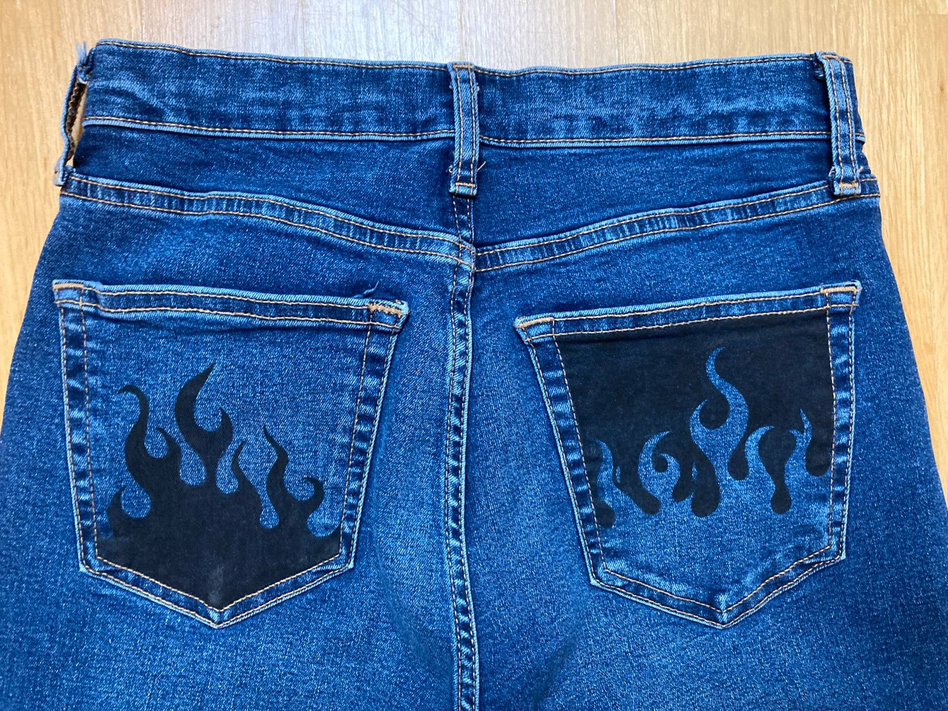 Burning For You Flared Jeans Burning For You Flared Jeans von HardLuckCustoms