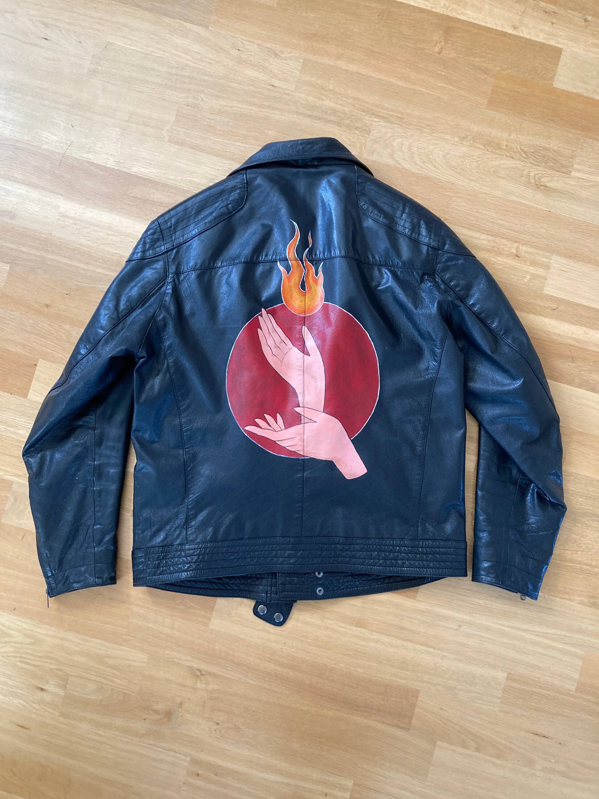 Fire Walk With Me Lederjacke Fire Walk With Me Lederjacke von HardLuckCustoms