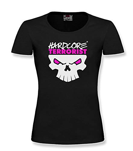 Hardcore Terrorist Gabber Damen Shirt Brain (S) von Hardcore Terrorist