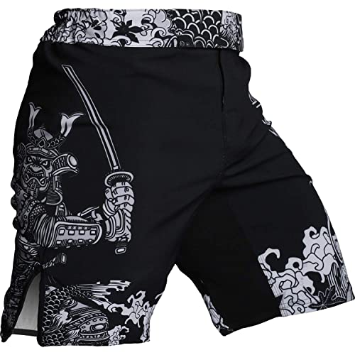 Hardcore Training Fight Shorts Koi 2.0 Men's Kurze Hose Herren MMA BJJ Grappling Fitness Boxen Muay Thai No Gi Sparring von Hardcore Training