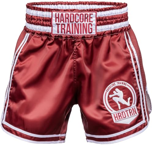 Hardcore Training Muay Thai Shorts Mehrere Farben Kickboxen MMA Kampfsport Sparring Trunks Käfigkampf von Hardcore Training