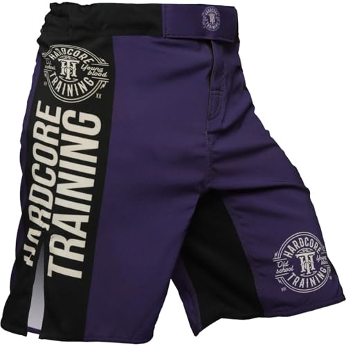 Hardcore Training Recruit Fight Shorts Kurze Hose Herren MMA BJJ Grappling Fitness Boxen Muay Thai No Gi von Hardcore Training