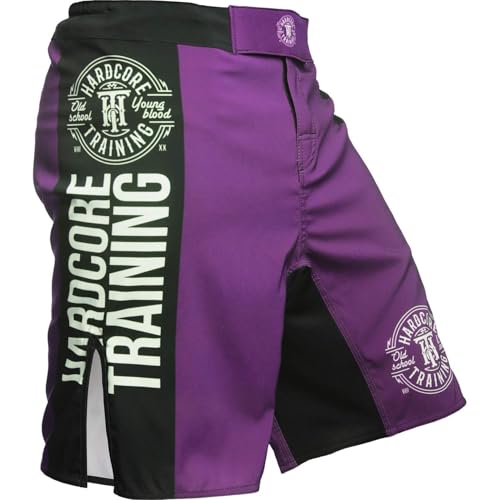 Hardcore Training Recruit Fight Shorts Kurze Hose Herren MMA BJJ Grappling Fitness Boxen Muay Thai No Gi von Hardcore Training