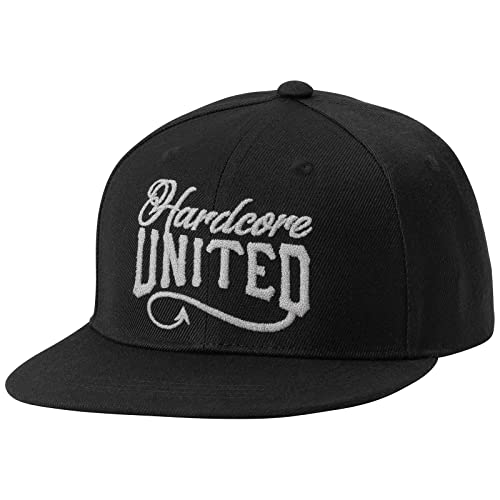 Hardcore United Unisex REFLECTORE Baseballkappe, Schwarz, One Size von Hardcore United