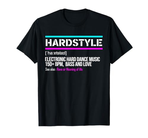 Hardstyle Definition Bass Love Rave Festival EDM Party Herren T-Shirt Hardstyle Definition Bass Love Rave Festival EDM Party Herren T-Shirt von Hardstyle Definition