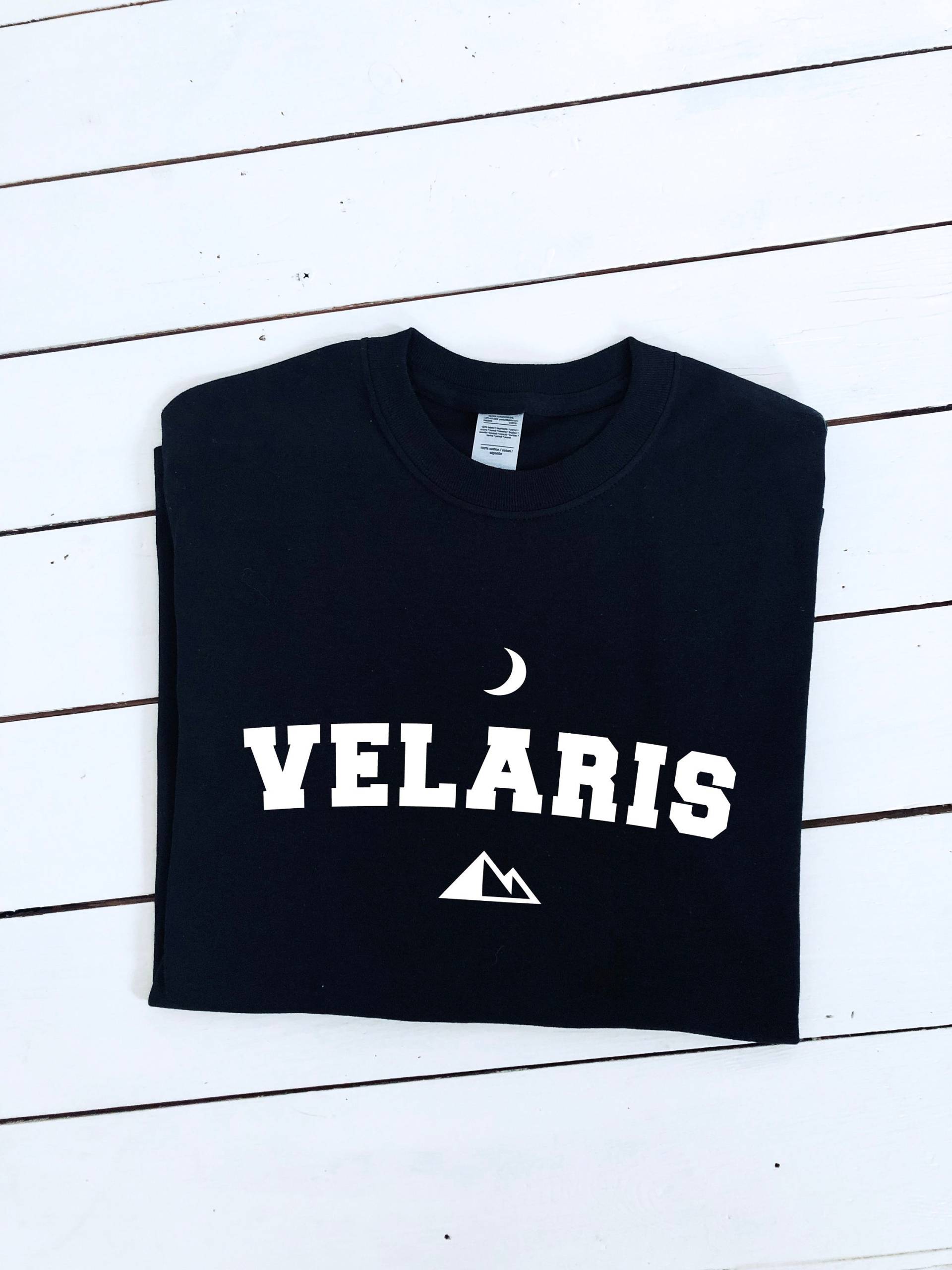 Velaris Print T-Shirt, Unisex, Mulitple Größen Und Farben, Stadt Des Sternenlichts, Herren & Frauen Tops, Buch Tshirt, Geschenk, Mass Inspiriertes von HareandmoonCrafts