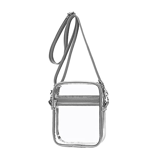 Harewtwy Durchsichtige Tasche mit Stadienzulassung, Durchsichtige GeldböRse mit Verstellbarem Schulterriemen für, Harewtwy Durchsichtige Tasche mit Stadienzulassung, Durchsichtige GeldböRse mit Verstellbarem Schulterriemen für, von Harewtwy