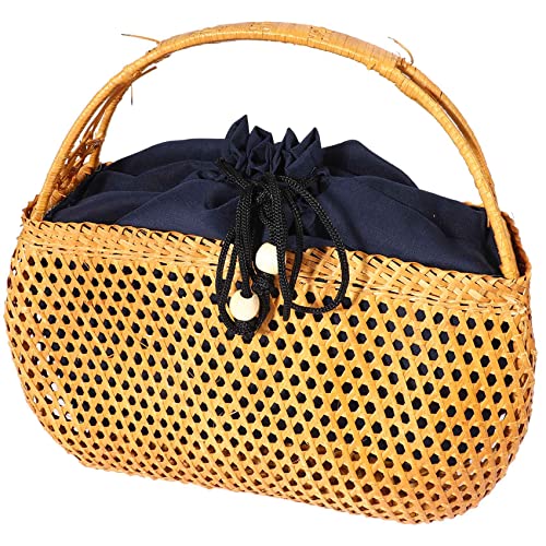 Harewtwy Frauen Bambus Böhmischen Weiblichen Sommer Strand Hand Tasche Damen Vintage Rattan Gestrickte Tasche Hohl Hand Gemachte Gewebte Korb Handtasche Harewtwy Frauen Bambus Böhmischen Weiblichen Sommer Strand Hand Tasche Damen Vintage Rattan Gestrickte Tasche Hohl Hand Gemachte Gewebte Korb Handtasche von Harewtwy