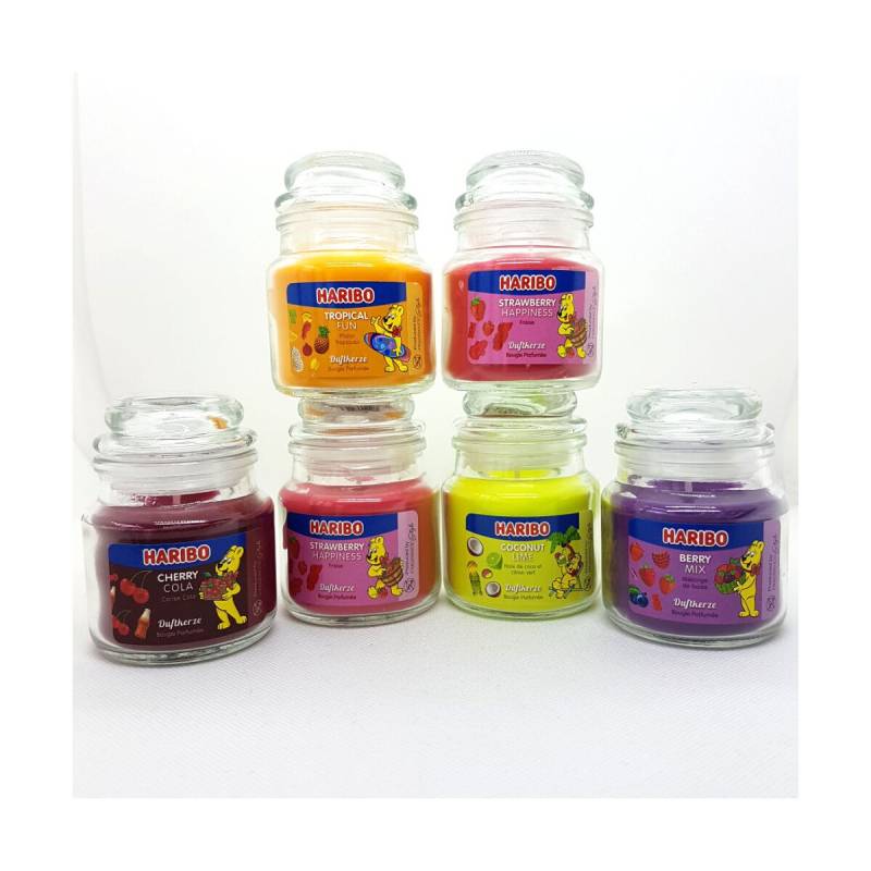 Haribo Duftkerzenkollektion: Süße Vielfalt für Ihr Zuhause Tropical Fun von Haribo