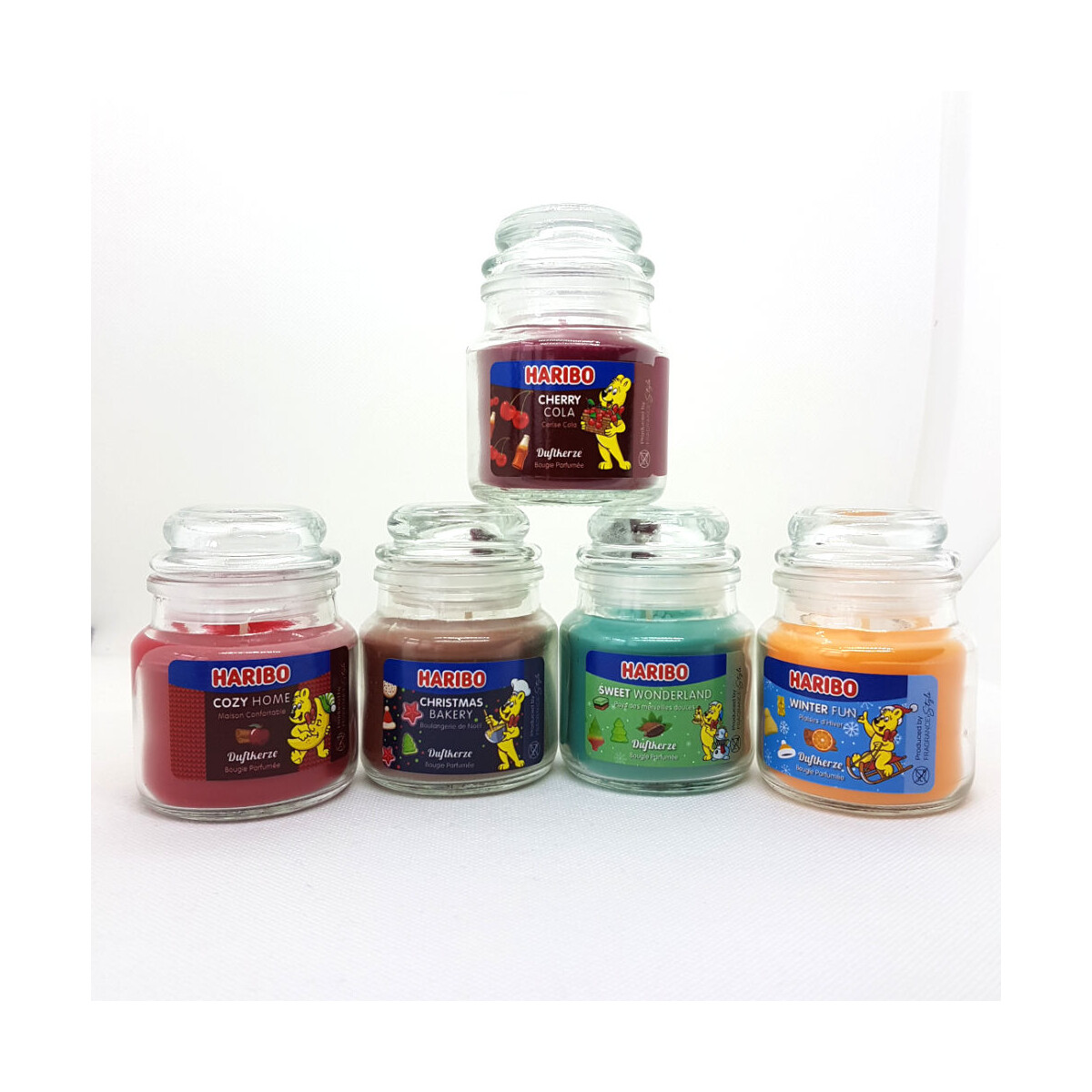 Haribo Winter Duftkerzenkollektion - verschiedenen Duftrichtungen Cozy Home Haribo Winter Duftkerzenkollektion - verschiedenen Duftrichtungen Cozy Home von Haribo