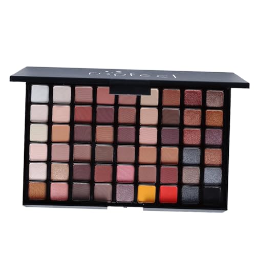 54 Farben Lidschatten-Palette Kosmetik-Set Lidschatten Professionelle Enduring Eye Beauty Supply Augen-Make-up-Palette für Anfänger von Harilla