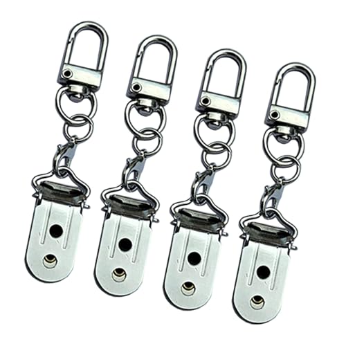 Harilla 4pcs Cap Befestigung Hakenklemme Baseball -Kappenhalter Klemme tragbare Cap Hanger Outdoor Hat Clip zum Geldbeutel Strand von Harilla