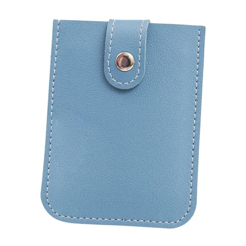 Harilla Ausziehbares Kreditkartenetui, modisch, mit 5 Kartenfächern, leicht, für Damen, minimalistischer PU-Lederschutz, Blau von Harilla