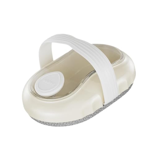 Harilla Badepinsel Badezubehör für Kinder Frauen Männer alle Arten von Haut tragbarer Duschbürstenreinigungsbürste für Travel Hotel, Beigeweiß von Harilla