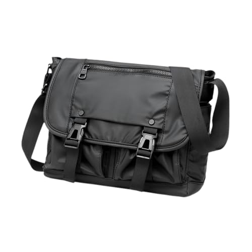 Harilla Bag Tragetasche Große Kapazität Verstellgurt Modische Umhängetasche Schultertasche für Strand Pendeln Straße Urlaub, Schwarz von Harilla