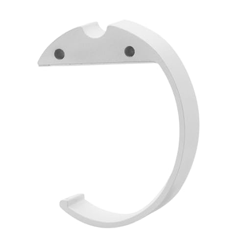 Harilla C -geformte Schreibtisch -Geldbeutel -Hook -Desktop -Zubehör Einfache Montage Hochstärke Mehrzweck für Restaurants, Weiß von Harilla