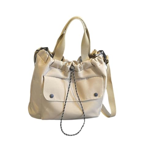 Harilla Damen Schultertasche Handtasche Vielseitige Umhängetasche für Ausflüge Shopping Reisen Urlaub, Beigeweiß Harilla Damen Schultertasche Handtasche Vielseitige Umhängetasche für Ausflüge Shopping Reisen Urlaub, Beigeweiß von Harilla