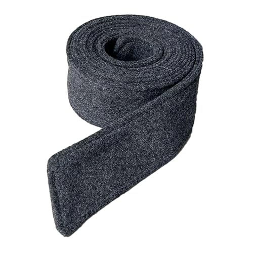 Harilla Damen Wollmantel Gürtel, Modischer Taillengürtel für Damen, dunkelgrau von Harilla